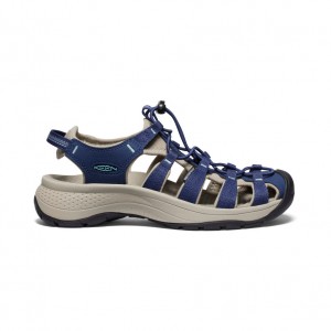 Keen Astoria West Sandalen Dames Donkerblauw | HBV3853ZW