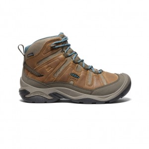 Keen Circadia Waterproof Werklaarzen Dames Bruin | RFH714RT