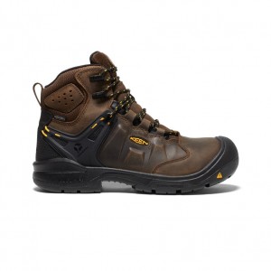 Keen Dover 6" Waterproof Werklaarzen Heren Bruin Zwart | WNP10045VQ