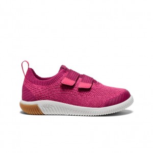 Keen KNX Knit Double Strap Sneakers Kinderen Paars | MIQ6578NQ