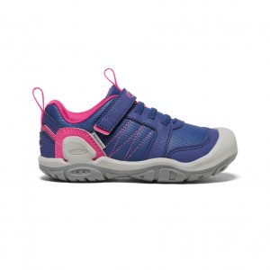 Keen Knotch Peak Sneakers Kinderen Blauw Roze Pauw | GAG7676YL