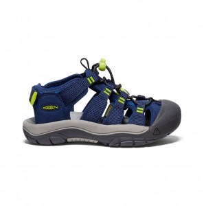 Keen Newport Boundless Sandalen Kinderen Blauw | WFU175VQ