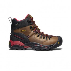 Keen Pittsburgh 6" Waterproof Werklaarzen Heren Bruin | EUH9216OS