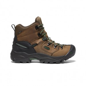 Keen Pittsburgh Energy 6" Waterproof Werklaarzen Heren Bruin | RKY8235EY