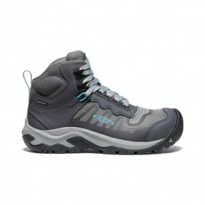 Keen Reno Waterproof Mid Werklaarzen Dames Grijs | AOV9316TK