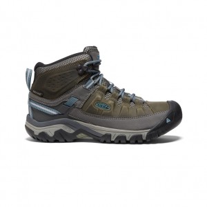 Keen Targhee III Waterproof Mid Werklaarzen Dames Groen Blauw | RSX3752IR