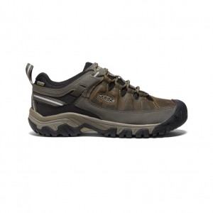 Keen Targhee III Waterproof Wide Werkschoenen Heren Bruin Zwart | KLF8076ZZ