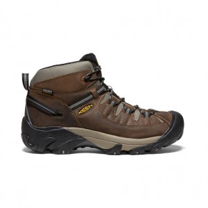 Keen Targhee II Waterproof Mid Wide Werklaarzen Heren Bruin | TIY2099SE