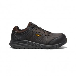 Keen Vista Energy+ Waterproof Werkschoenen Heren Koffie Zwart | FAS8580KJ