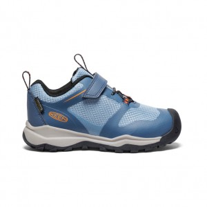 Keen Wanduro Waterproof Werkschoenen Kinderen Indigo Dieprood | KRY6791LG