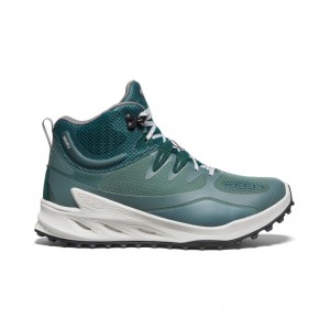 Keen Zionic Waterproof Wandellaarzen Dames Groen | TRB8526DD