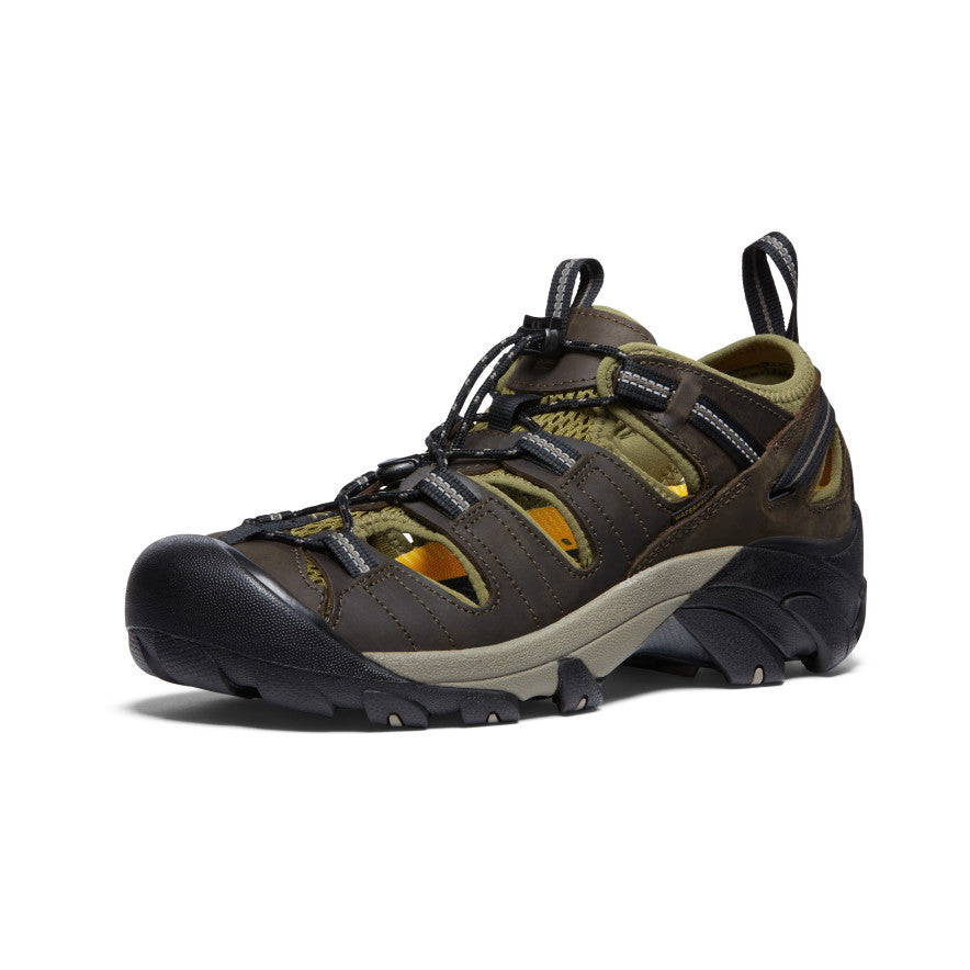 Keen Arroyo II Werkschoenen Heren Zwart Geel | ELI365SF