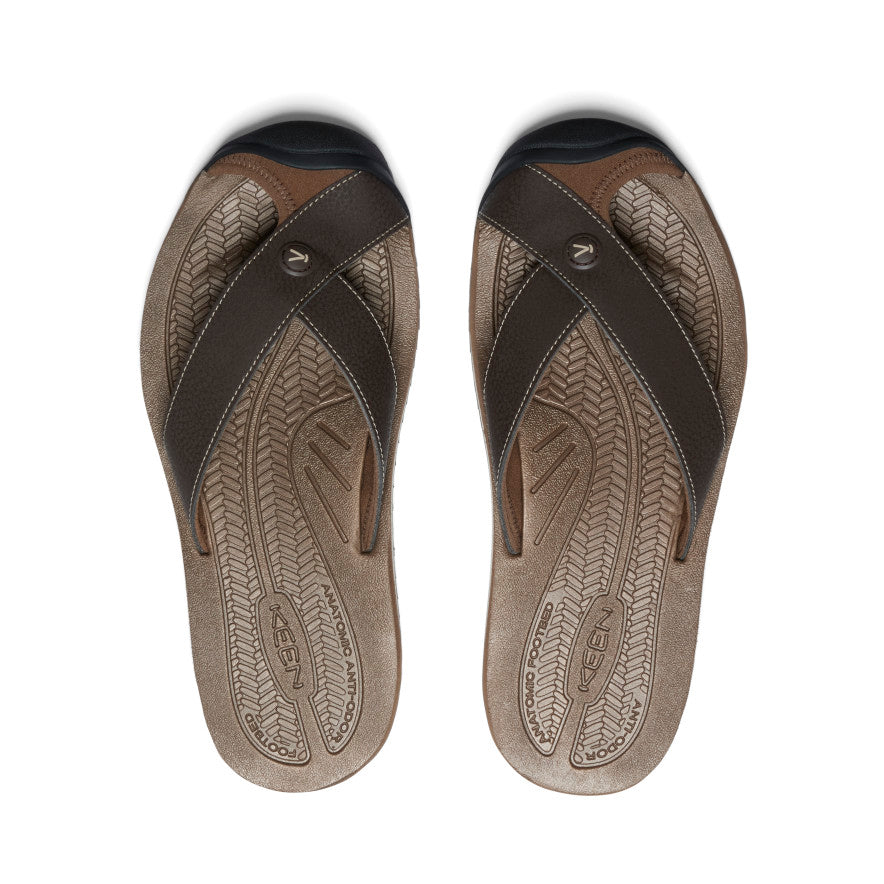 Keen Barbados Teenslippers Heren Zwart | PYH6857VB