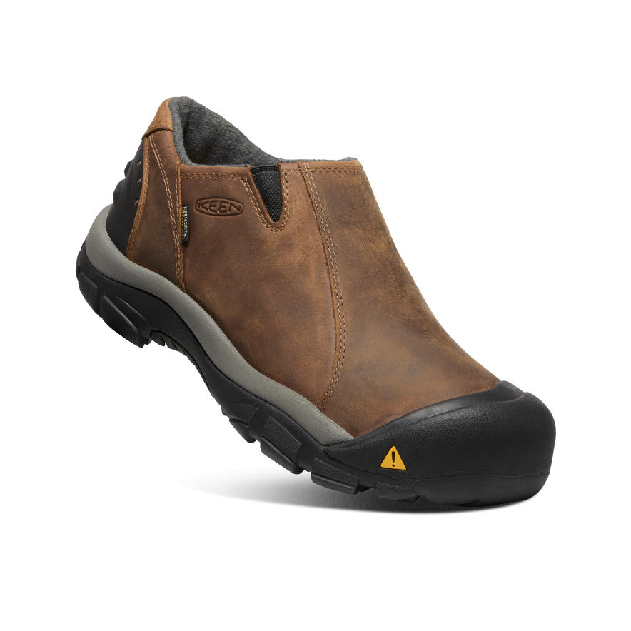 Keen Brixen Waterproof Low Werkschoenen Heren Zwart Bruin | HRM10097XY