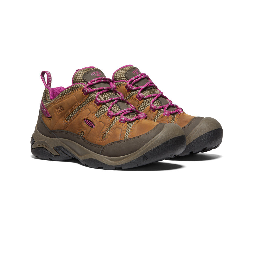 Keen Circadia Vent Werkschoenen Dames Bruin Paars | VIB4842EJ