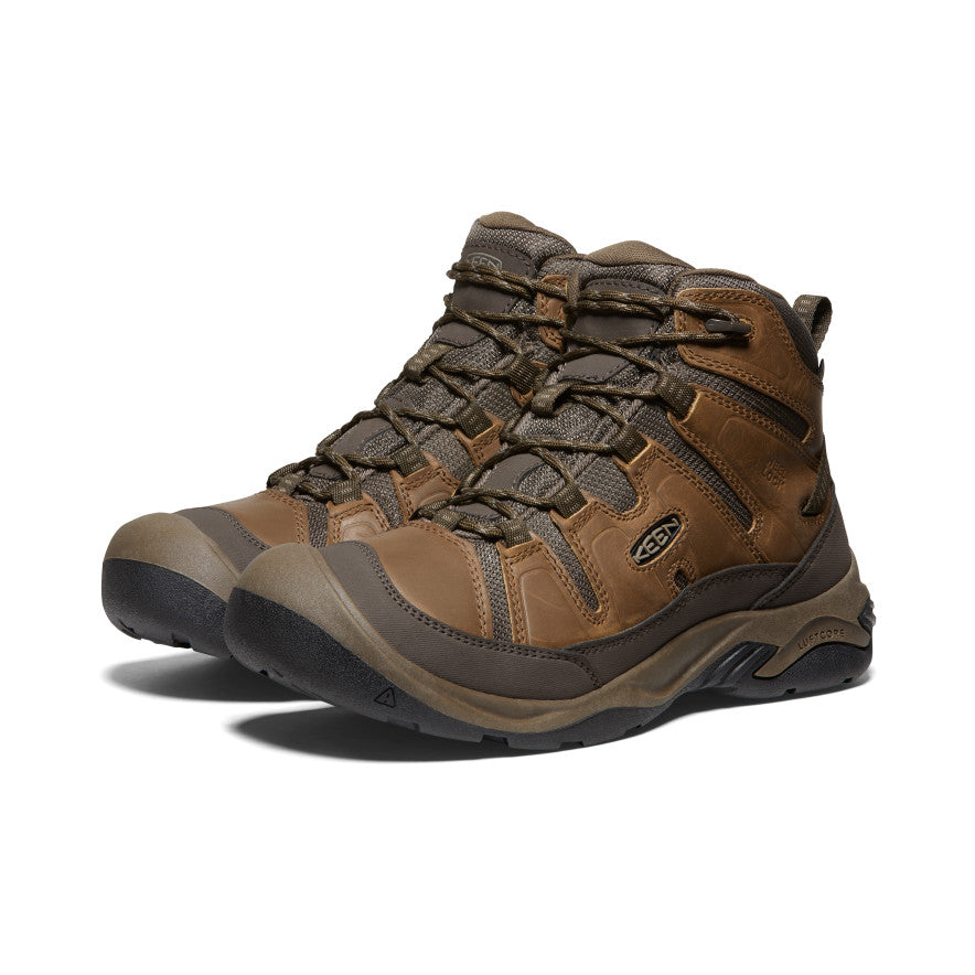 Keen Circadia Waterproof Wide Werklaarzen Heren Bruin | TGZ4313VS