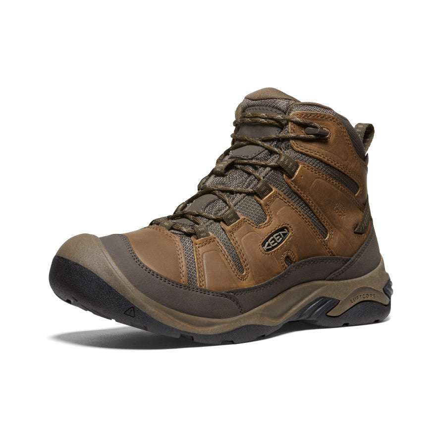 Keen Circadia Waterproof Wide Werklaarzen Heren Bruin | TGZ4313VS