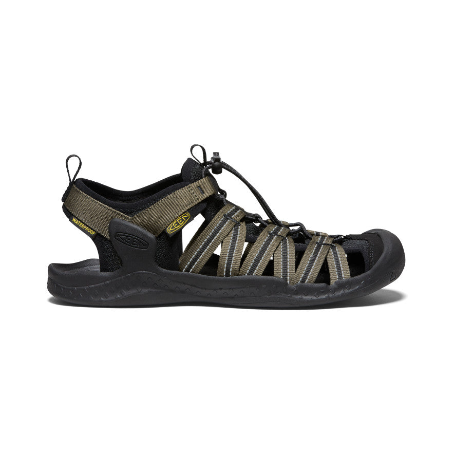 Keen Drift Creek H2 Sandalen Heren Donkerolijfgroen Zwart | HEN4110LE