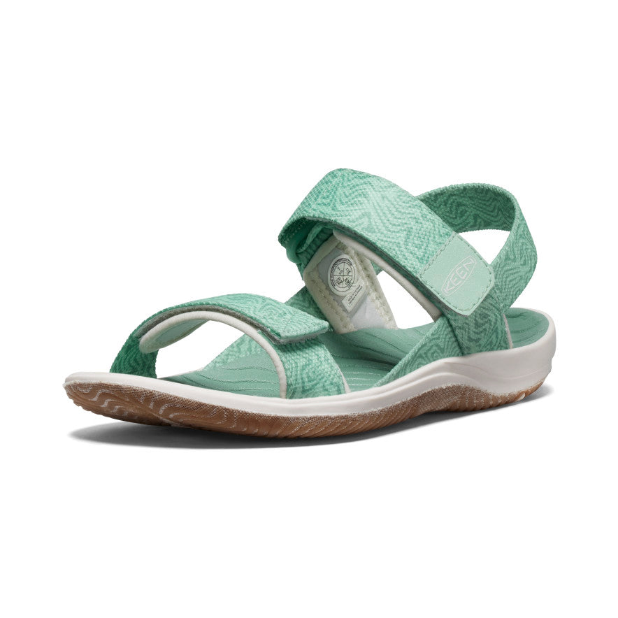 Keen Elle Backstrap Sandalen Big Kinderen Groen Wit | GWD2622VN