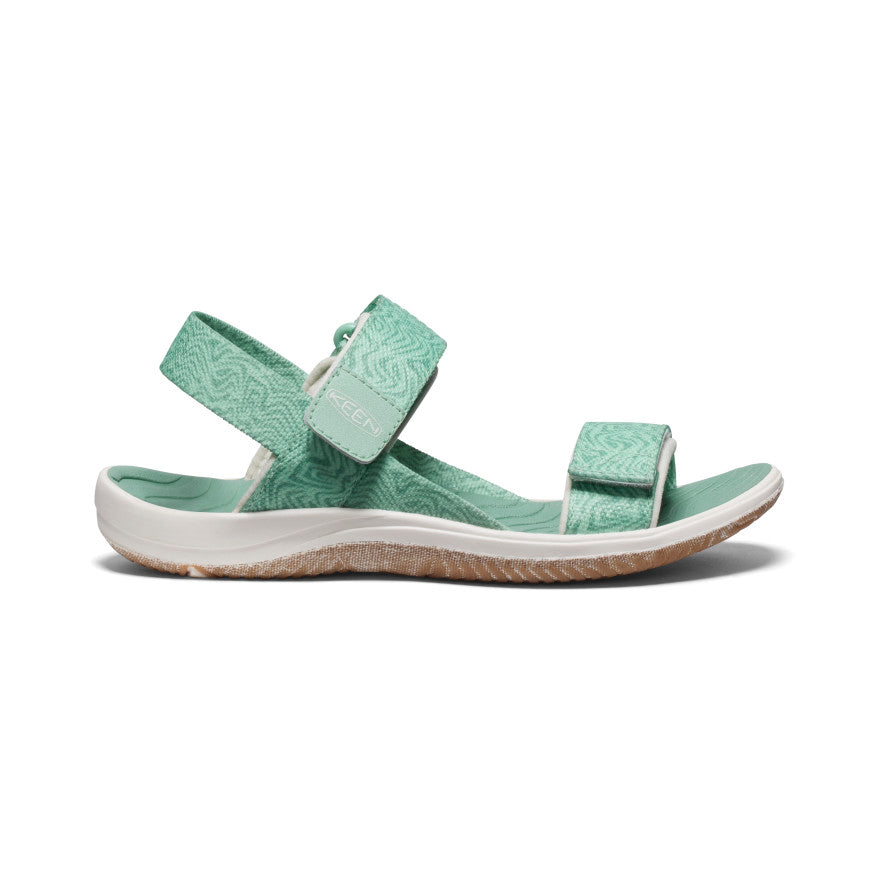 Keen Elle Backstrap Sandalen Big Kinderen Groen Wit | GWD2622VN