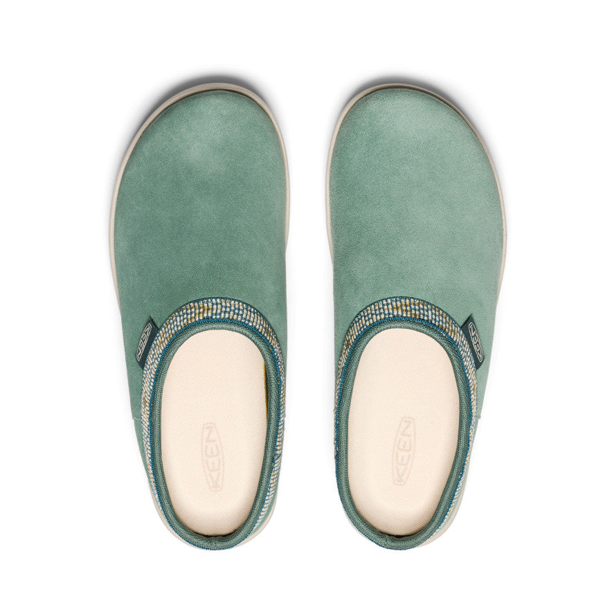 Keen Elle Suede Mule Pantoffels Dames Groen | FXV69SF