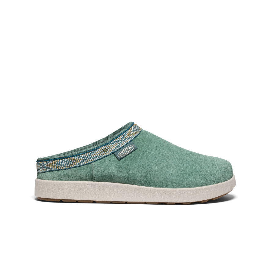 Keen Elle Suede Mule Pantoffels Dames Groen | FXV69SF