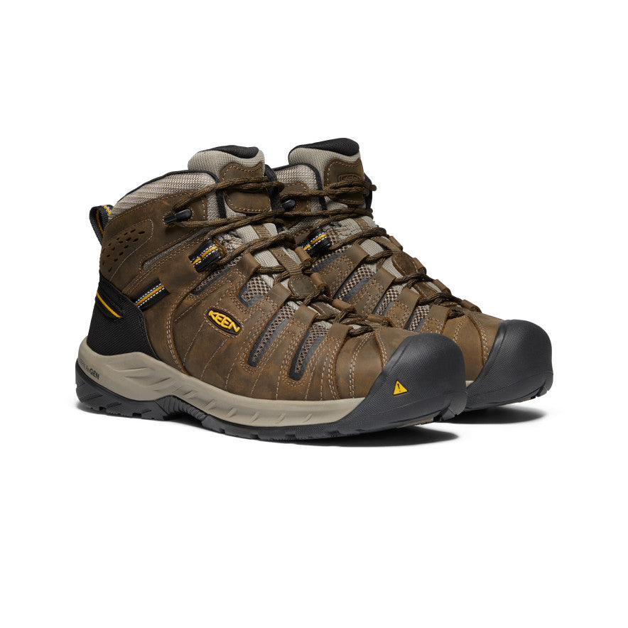 Keen Flint II Boot Werklaarzen Heren Bruin | SHZ941VS