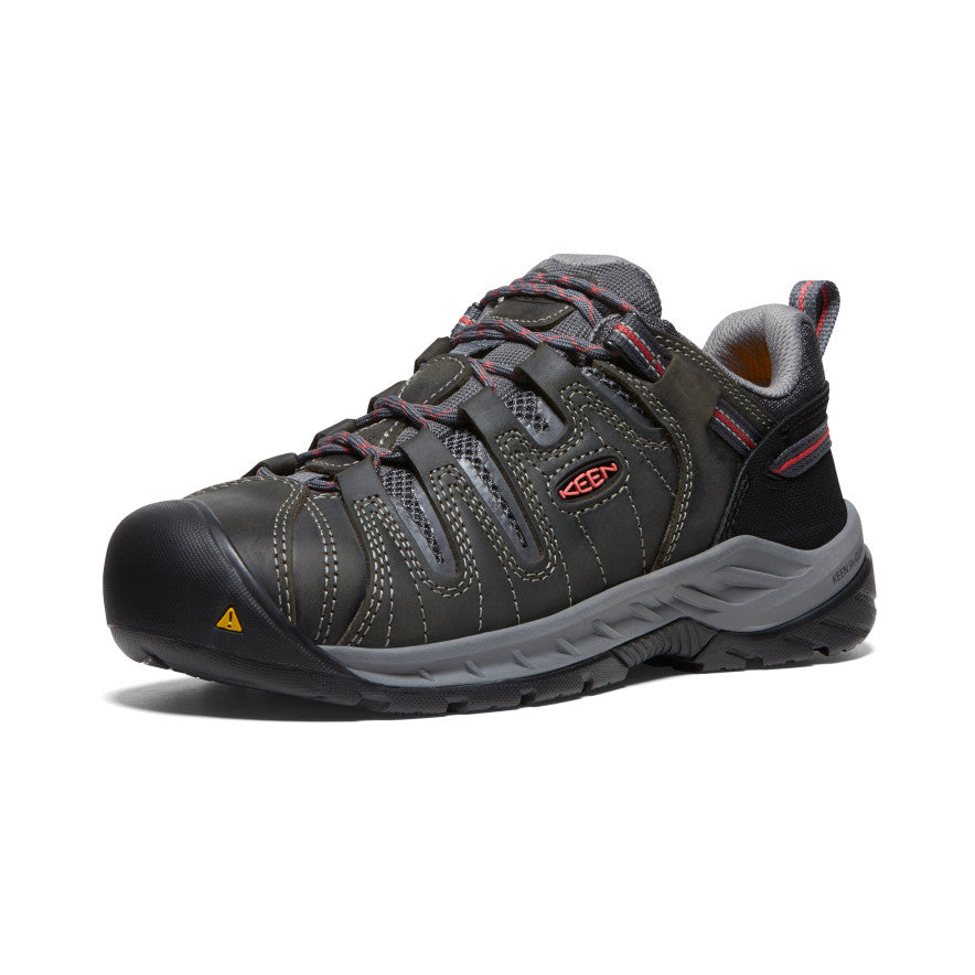 Keen Flint II Werkschoenen Dames Zwart Roze | TGN4830KW