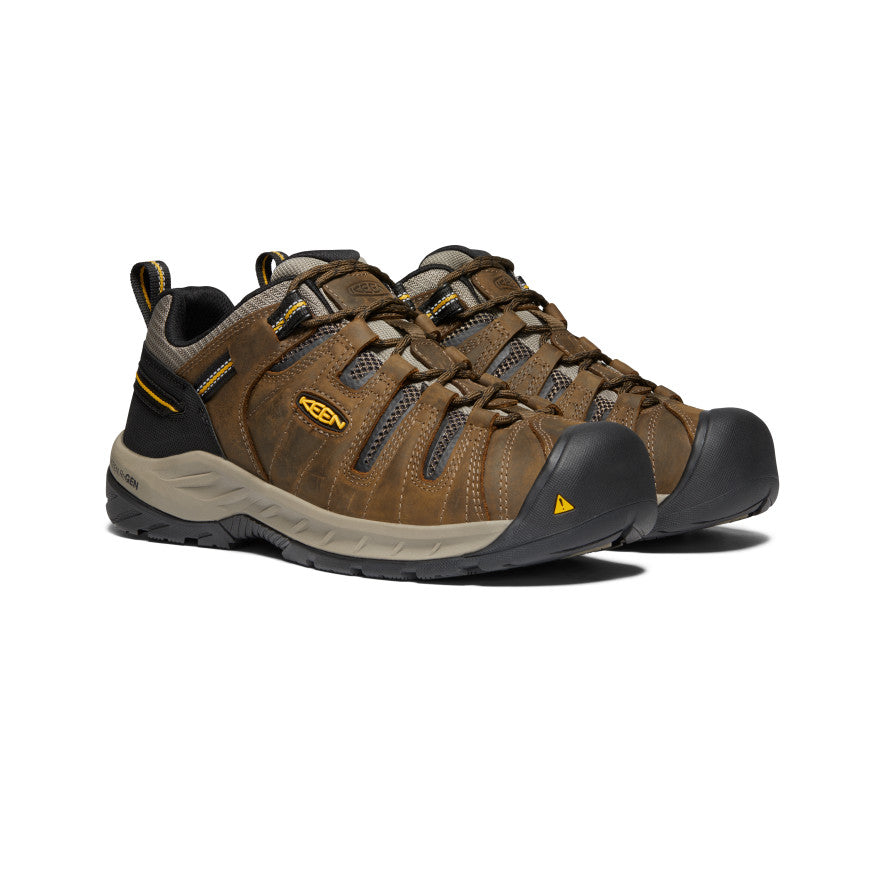 Keen Flint II Werkschoenen Heren Bruin | FMX6530AU