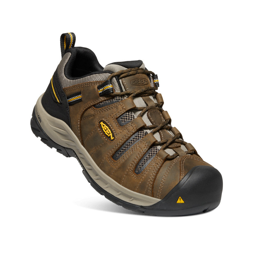 Keen Flint II Werkschoenen Heren Bruin | FMX6530AU