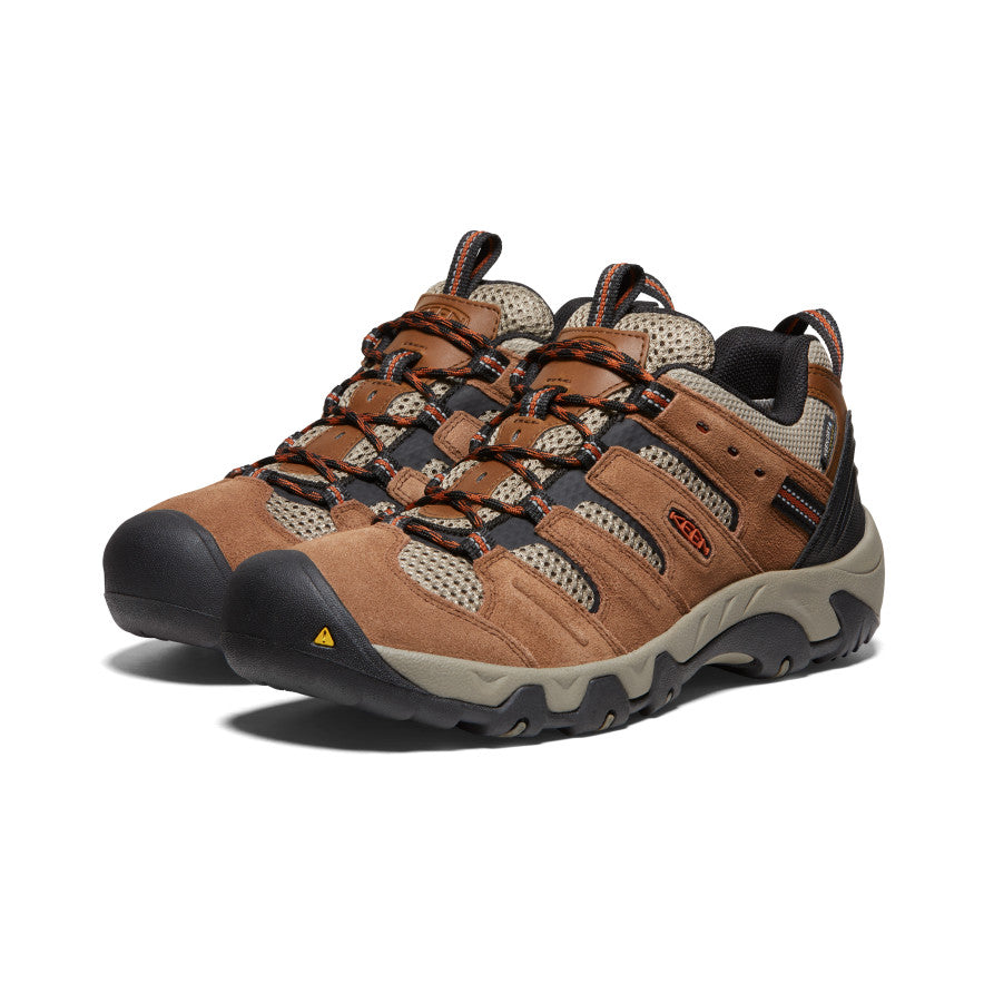 Keen Headout Waterproof Wandelschoenen Heren Khaki Oranje | MHF841HA