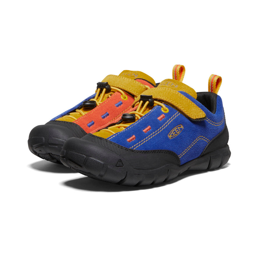 Keen Jasper II Sneakers Big Kinderen Oranje Blauw Geel | UGQ4742NM