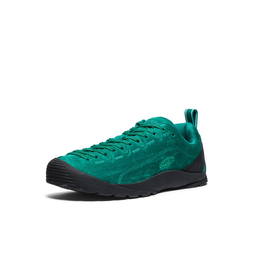 Keen Jasper Suede Sneakers Dames Groen Zwart | UFD8479FZ