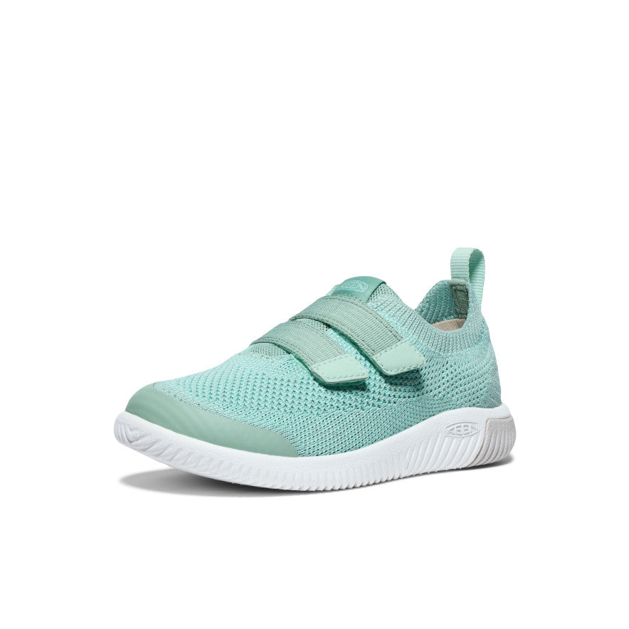 Keen KNX Knit Double Strap Sneakers Kinderen Grijs Groen | MKD4828UP