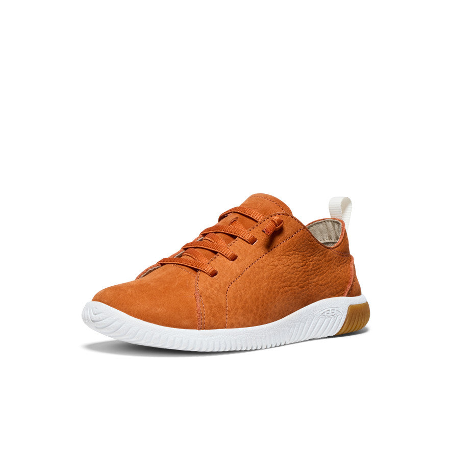 Keen KNX Leather Sneakers Big Kinderen Goud Wit | JOD298IQ