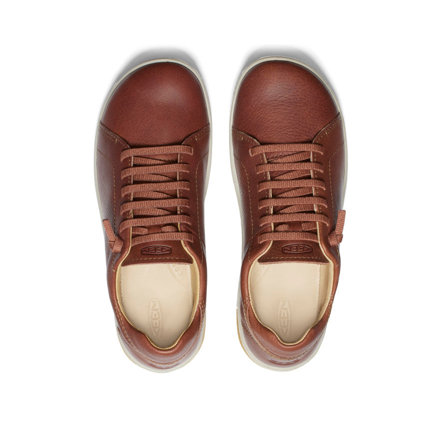 Keen KNX Leather Sneakers Dames Grijs Bruin | SMS554SA