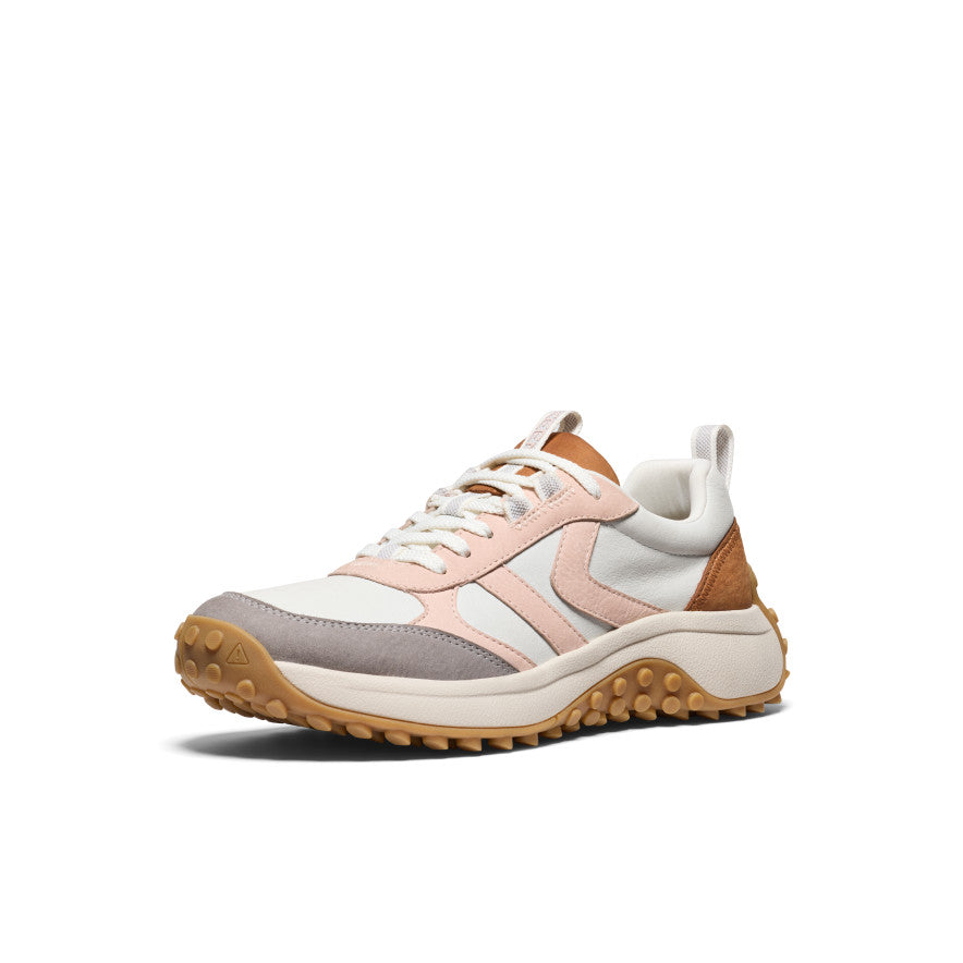 Keen KS86 Leather Sneakers Dames Wit Roze | MIR1469ZE