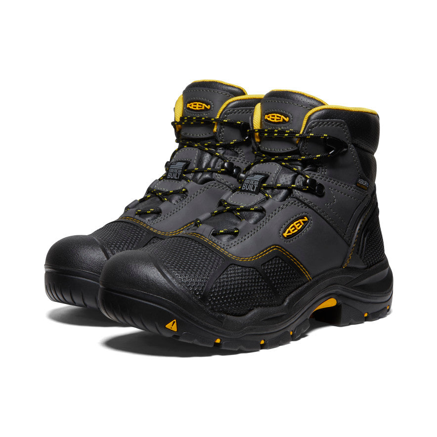 Keen Logandale Waterproof Werklaarzen Heren Zwart | TWK8981BF