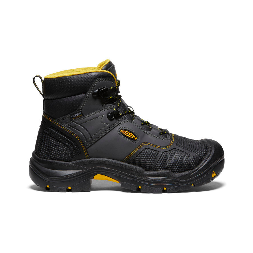 Keen Logandale Waterproof Werklaarzen Heren Zwart | TWK8981BF