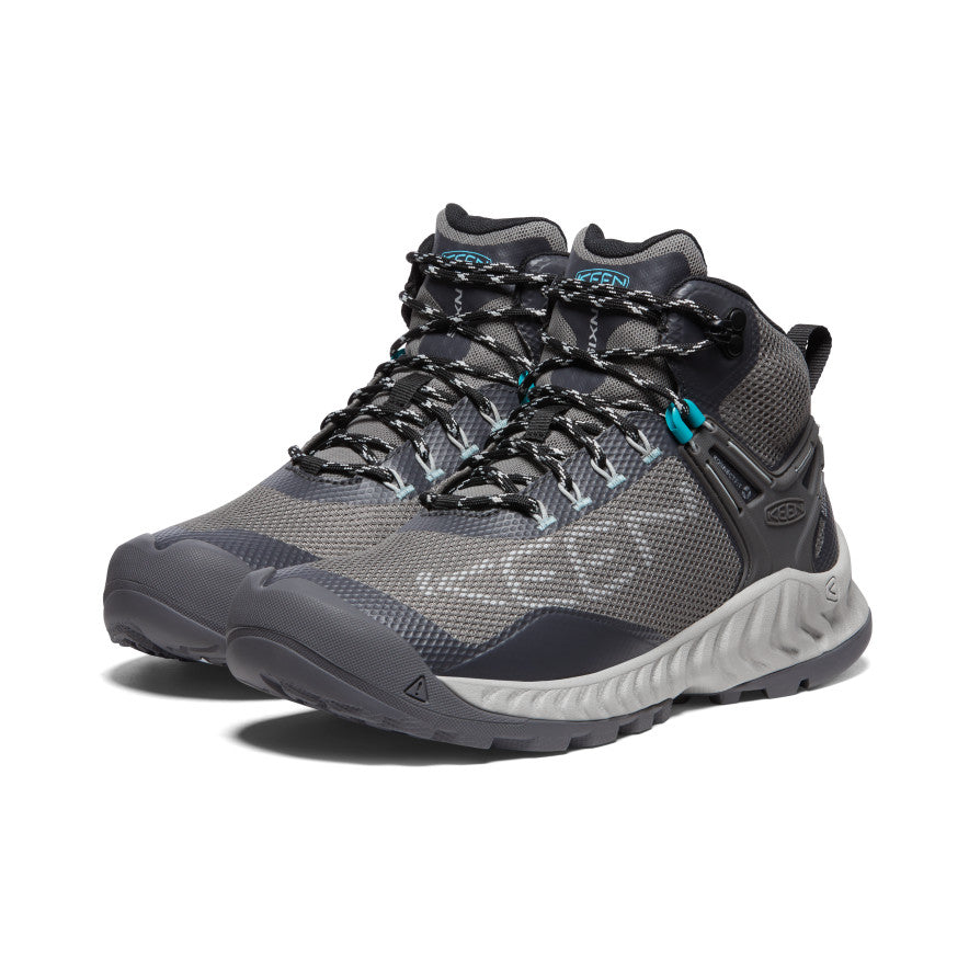 Keen NXIS EVO Waterproof Werklaarzen Dames Grijs Zwart | MSE9666JC