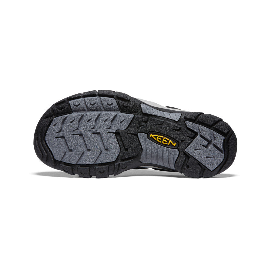 Keen Newport Badslippers Heren Zwart Geel | KSO2091CY