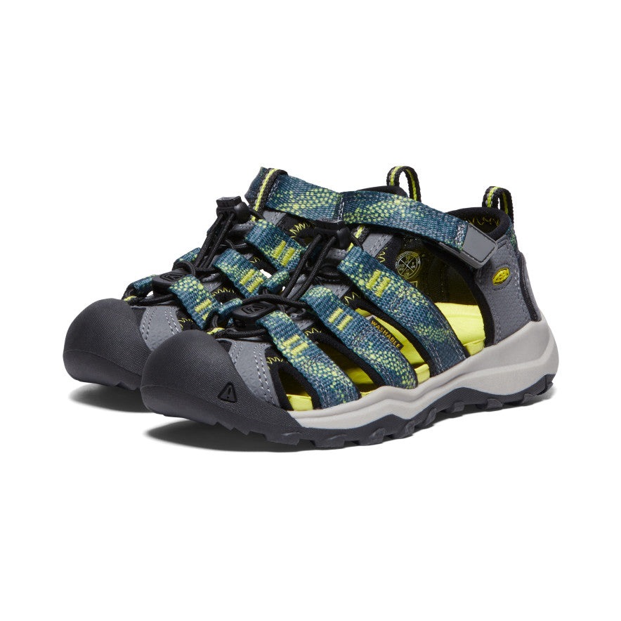 Keen Newport Neo H2 Sandalen Kinderen Grijs Groen | CQB589BR