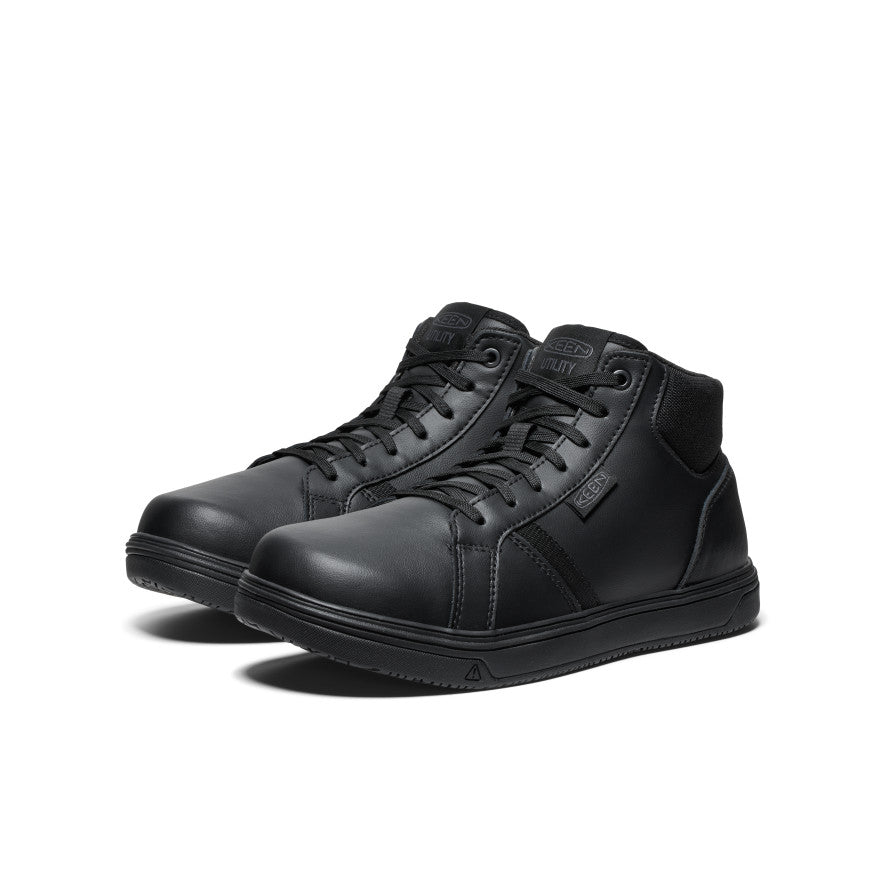 Keen PTC Kenton Mid Werkschoenen Heren Zwart | NUX6445RI