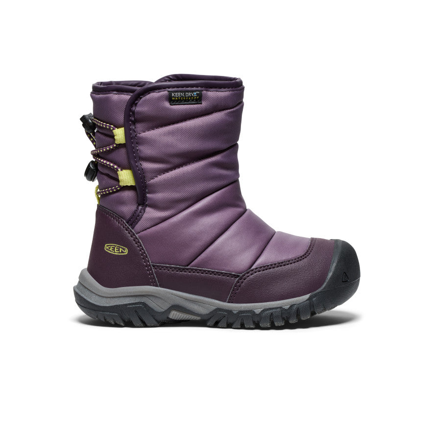 Keen Puffrider Waterproof Winter Sneeuwlaarzen Kinderen Zwart Paars Groen | TNY5858NM