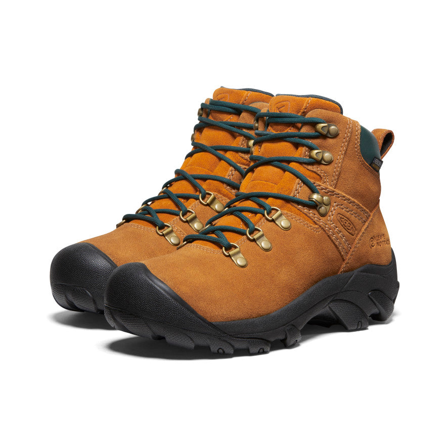 Keen Pyrenees Waterproof x Leave No Trace Werklaarzen Dames Bruin | YKJ1049SI