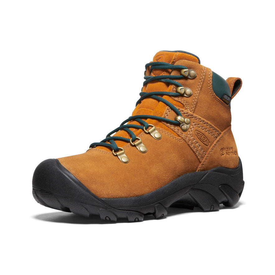 Keen Pyrenees Waterproof x Leave No Trace Werklaarzen Dames Bruin | YKJ1049SI