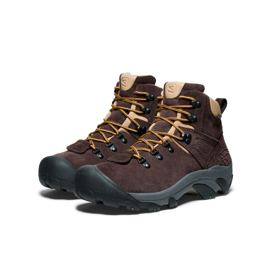 Keen Pyrenees Waterproof x Mountain Research Wandellaarzen Heren Blauw Bruin | XZG3768DH