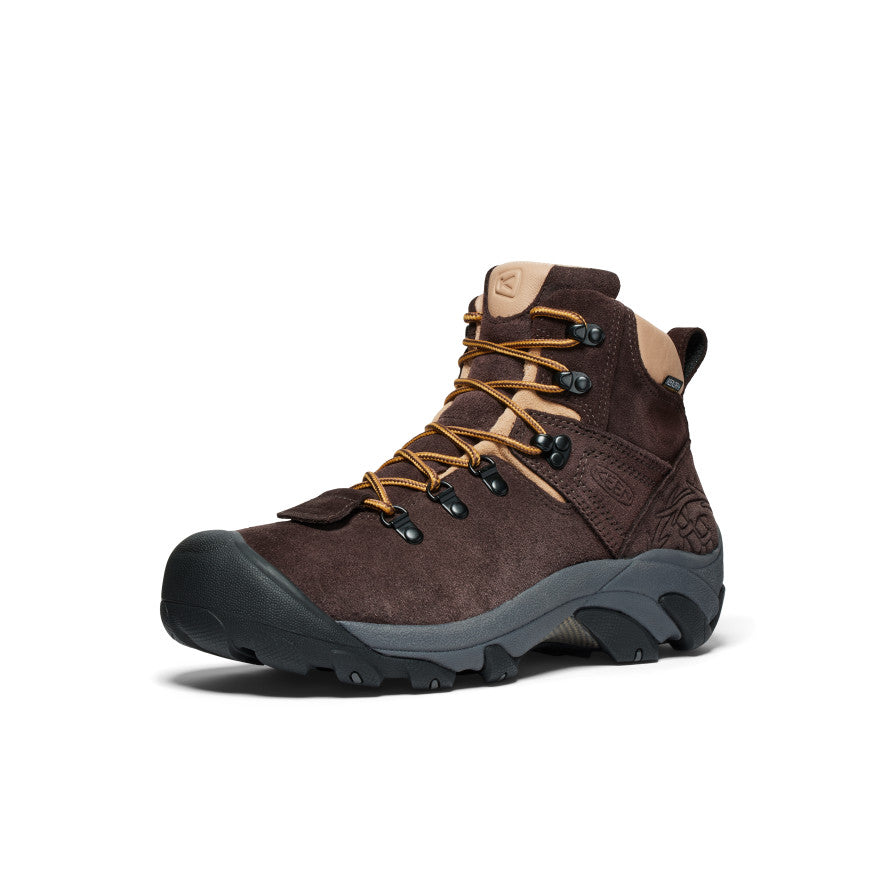 Keen Pyrenees Waterproof x Mountain Research Wandellaarzen Heren Blauw Bruin | XZG3768DH