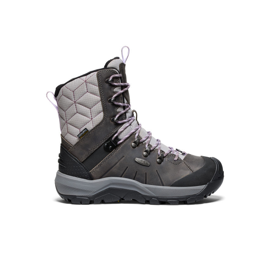 Keen Revel IV High Polar Waterproof Sneeuwlaarzen Dames Grijs Paars | AJG8899ZH