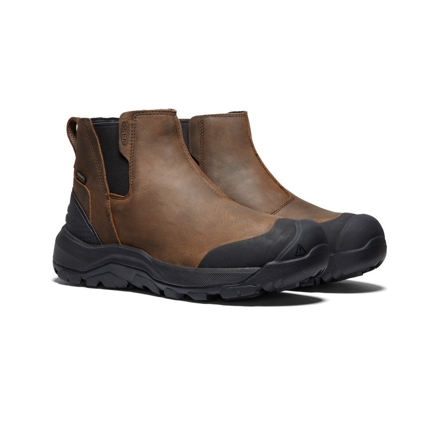 Keen Revel IV Waterproof Chelsea Laarzen Heren Bruin Zwart | XKC4688MD